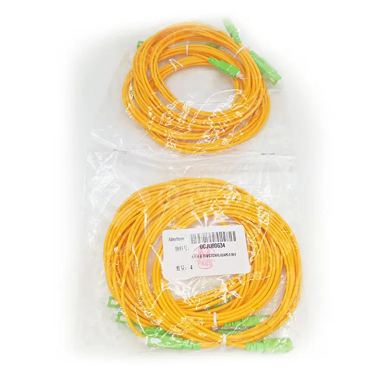 Simplex-Cable de conexión de fibra óptica, dúplex, SX, DX, LC/SC/FC/ST, G652D, 9/125 SM MM, 3m, personalizado