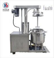 Cuve de mélange émulsifiante Huashang pour la production de shampoing, lotion, crème et cosmétiques