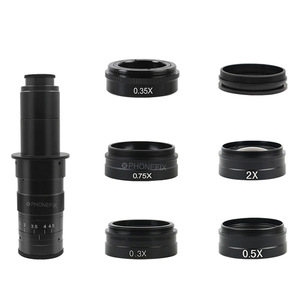 Microscope monoculaire à baril unique 10A 0.3X 0.5X 0.7X 2X lentille d'<span class=keywords><strong>objectif</strong></span> à miroir doublé mise au point manuelle IP53 <span class=keywords><strong>3d</strong></span> dioptrique - Product Image 1