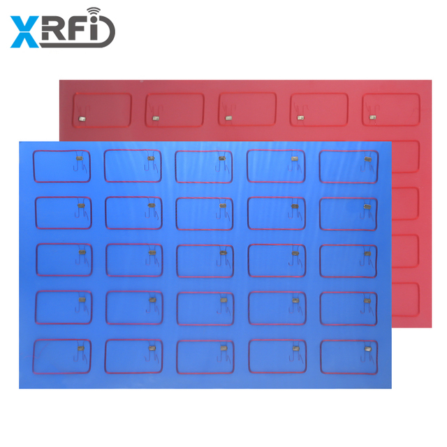 13.56MHz UHF Mini RFID Inlay A4 NFC Antenna Special Features PVC Sheets for Card Mini Tag