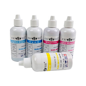 2024 cuyi thăng hoa mực 100ml 6 màu sắc truyền nhiệt in ấn thích hợp cho máy in phun máy in đầy màu sắc và chất lượng tốt - Product Image 4