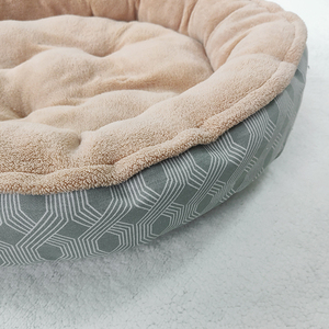 Rond en peluche Courte beignet lit pour animaux de compagnie pour chats couchage ou <span class=keywords><strong>tampons</strong></span> - Product Image 2