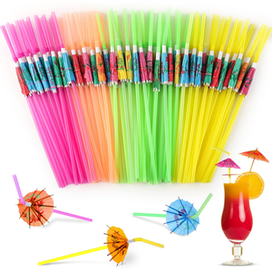 Pajitas Desechables al por Mayor a <span class=keywords><strong>Precio</strong></span> Económico, Decoración para Bodas y Campamentos, Plegables, Libres de BPA, Ecológicas y Biodegradables - Product Image 1