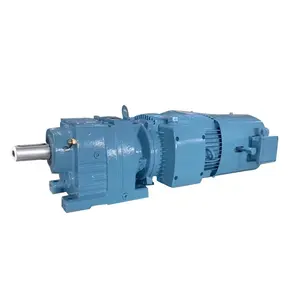 R Series Speed Helical Geared Reduction Reducer Motor for Hoisting Equipment