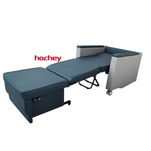 Hochey Medical Chaise d'accompagnement de luxe Mobilier d'hôpital Chaise d'<span class=keywords><strong>escorte</strong></span> d'hôpital pliable - Product Image 3