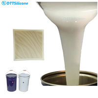 Caoutchouc de silicone liquide RTV-2 à faible retrait pour la fabrication de moules en plâtre