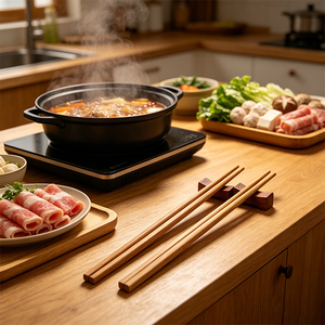 <span class=keywords><strong>Palillos</strong></span> de Bambú Hechos a Mano, Naturales, Duraderos, Antimoho, Sin Pintar, <span class=keywords><strong>para</strong></span> el Hogar, Cocina, Comida Diaria - Product Image 1