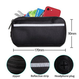 Correa de perro ajustable reflectante manos libres con cinturón Bumbag multifunción para caminar, correr, correa de nailon para mascotas - Product Image 5