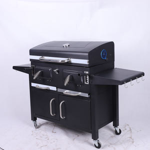 鉄製耐風バーベキュー長方形シンプルな高さ調整可能な回転回転<span class=keywords><strong>Bbq</strong></span>グリルスクリーンラック - Product Image 5