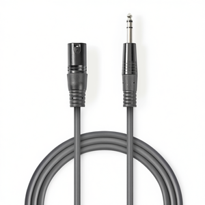 Câble audio XLR mâle vers XLR mâle 3 broches 6,35 mm 1,5 m - Product Image 3