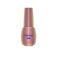 Bouteille de vernis à ongles en verre vide de 16ml avec bouchon de brosse Emballage de conteneur de vernis gel UV personnalisable