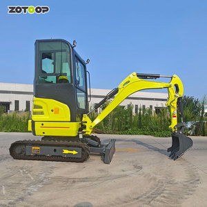 무료 배송 미니 굴삭기 EPA 엔진 Kubota 2 톤 크롤러 마이크로 굴삭기 1 톤 2 톤 농장 소형 굴삭기 판매 - Product Image 2