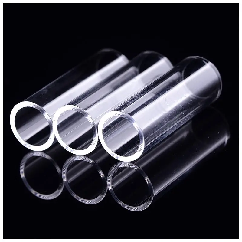 Customize various specifications of corrosion and high temperature resistant glass pipe quartz tubes