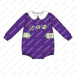 Puresun – ensemble <span class=keywords><strong>de</strong></span> vêtements pour bébés filles, nouveau design, short festonné, à carreaux tissés, tenues <span class=keywords><strong>de</strong></span> boutique pour filles - Product Image 5