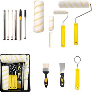 Chất Lượng Tốt <span class=keywords><strong>DIY</strong></span> Tường Công Cụ Trang Trí Sơn Con Lăn Khung Bàn Chải Thiết Lập - Product Image 5