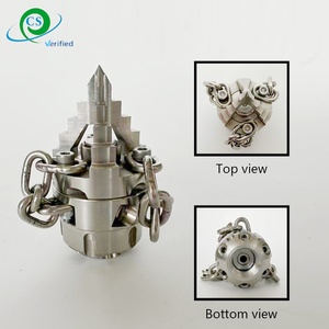 G1/2定制线/链长度不锈钢重型管道疏通喷嘴套件高压360度旋转管道疏通清洁 - Product Image 4