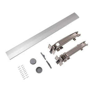 Silent Damping Buffer Sliding Hinge for Closet Cabinets and <b>Corner</b> Doors-Flat Design Hardware Accessories - Product Image 1