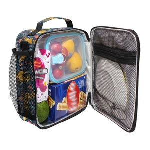 Custom Logo Thermal Insulated Picnic Lunch Bag Reusable Tote Cooler Bag for Kids - Product Image 4