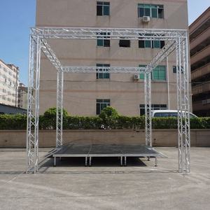 โครงไฟเวทีอลูมิเนียมกลางแจ้งขนาด290*290มม. แท่นโชว์สำหรับ DJ - Product Image 2