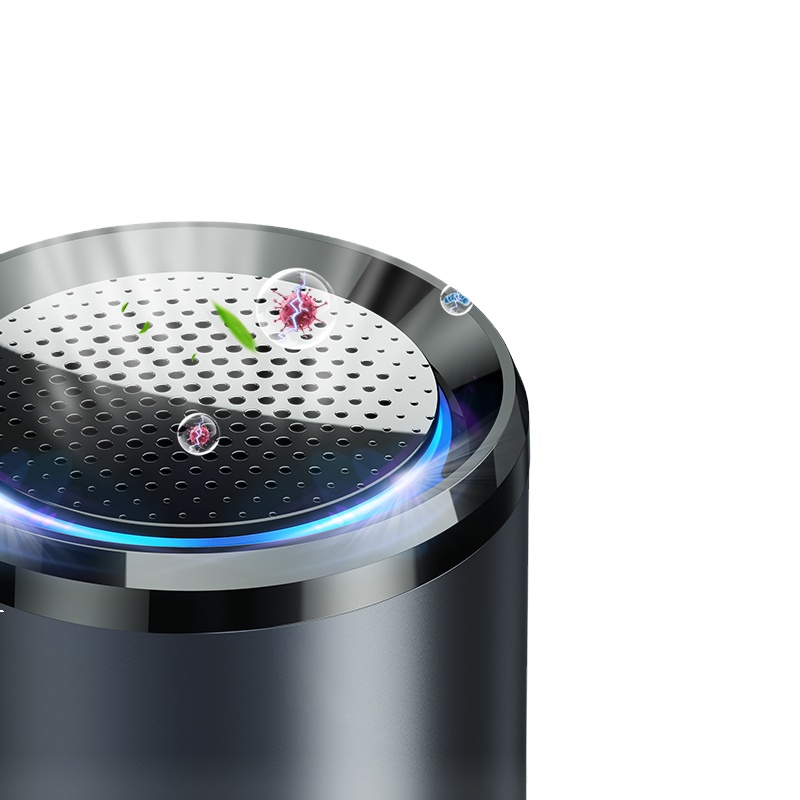 USAMS ZB169 Guangdong заводская цена Uvc дезинфицирующее средство и очиститель воздуха 266 г портативный UVC очиститель воздуха для автомобиля офиса комнаты