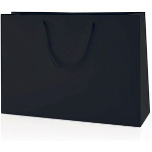 Bolsa de Regalo de Lujo para Joyería, Ropa y Compras, de Papel Ecológico con Impresión Personalizada al por Mayor, con Asa - Product Image 1
