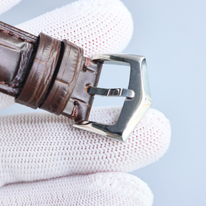 Montre à remontage automatique avec affichage de la date complète, mouvement résistant aux chocs, boîtier diamanté Stealth Wealth marron, vente flash - Product Image 6