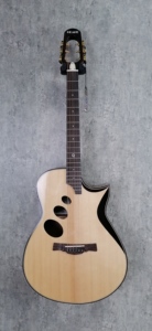 <span class=keywords><strong>Guitarra</strong></span> Acústica Sólida de Alta Calidad, Diseño de Apoyabrazos Único y Novedoso, Hecha a Mano, Geake JD-620C de 40 Pulgadas, Tres Orificios de Sonido - Product Image 5