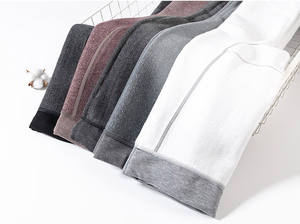 Collants de maternité automne hiver coton épaissi bande verticale soutien Abdominal collants réglables Leggings de <span class=keywords><strong>grossesse</strong></span> - Product Image 6