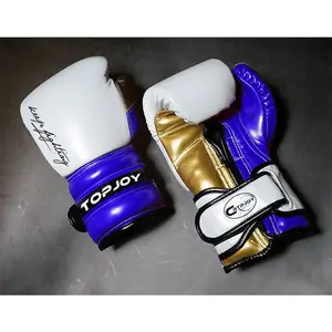 Gran oferta boxeo MMA Muay Thai Kickboxing entrenamiento 16oz 12oz logotipo personalizado soporte de muñeca guante de boxeo entrenamiento guantes de boxeo