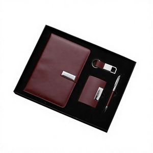 Modern Minimalist Business <b>Gift</b> Set Keychain Notebook Ballpoint Pen for <b>Office</b> Meetings Teacher's Day <b>Gifts</b> Deluxe <b>Gift</b> Box - Product Image 1