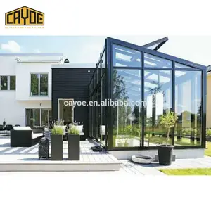 Quatre Saisons Préfabriquées Lowes Aluminium Verre Balcon Sunrooms