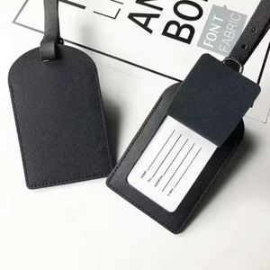 Soft Faux Leather <b>Name</b> Luggage <b>Tags</b> Most Popular Baggages <b>Tag</b> With Buckle - Product Image 6