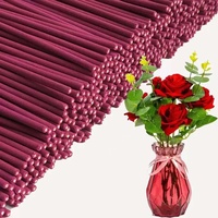 Bâtons d'encens en bambou parfumés à la rose naturelle, directement de l'usine, pour la maison, le salon, parfum d'ambiance, en vrac