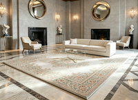 Persischer Stil Kunstfell-Teppich Weicher Plüsch Flauschiger Maschinengefertigter Rutschfester Teppich für Wohnzimmer Schlafzimmer Heim-Bodendekoration