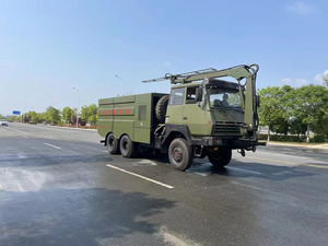 รถบรรทุกฉีดน้ำล้างกระจกแบบปรับแต่งได้ของจีน Dongfeng ขับเคลื่อน 4 ล้อ 6 ล้อ พร้อมแผงโซลาร์เซลล์/แผงไฟฟ้าแสงอาทิตย์ รุ่น Lava Tower Sunset Mirror พร้อมเครื่องยนต์ มอเตอร์ และปั๊ม - Product Image 5