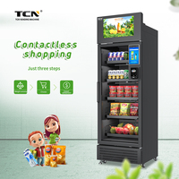 TCN Slimme Koelkast Automaat voor Eten en Drinken Fruit Micro Slimme Automaat Met Kaartlezer