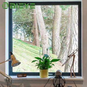 Fenêtre pare-soleil moderne pour villa extérieure, en bois recouvert d'aluminium, avec nettoyage facile, ventilation flexible, isolation thermique et économie d'énergie - Product Image 6