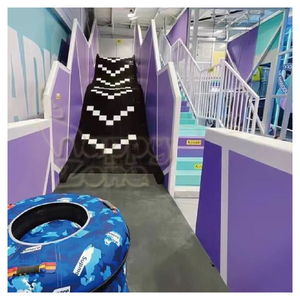 <span class=keywords><strong>Parco</strong></span> Giochi Indoor Personalizzato a Tema Cyberpunk |   <span class=keywords><strong>Parco</strong></span> Giochi Morbido Multilivello e Trampolino con Percorso Ninja, Zipline e Piscina di Palline - Product Image 5