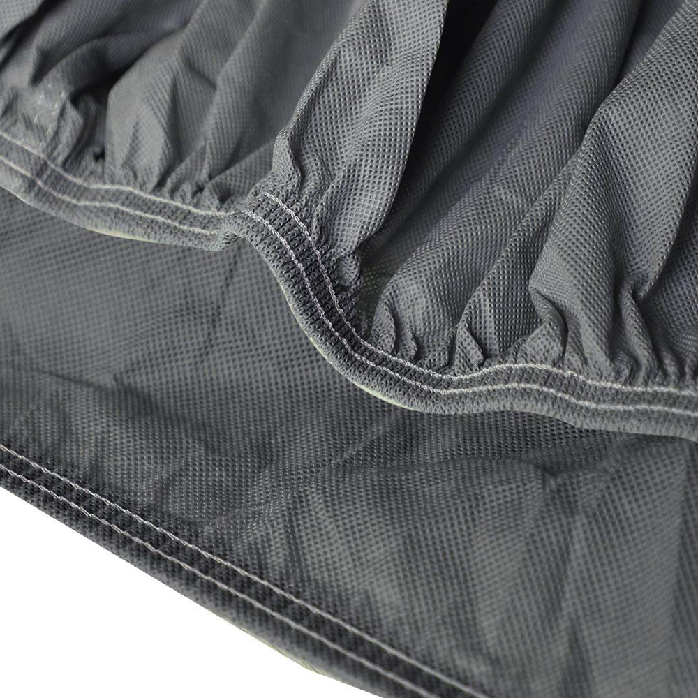 Klyrc, Нетканая ткань, водонепроницаемая, УФ, прочная, темно-серая автоматическая крышка автомобиля, крышка для домов на колесах, фургон, сцепная крышка