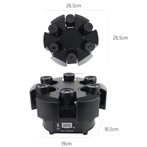 Venta caliente 6*10W RGBW 4IN1 Smart Beam cabeza móvil LED etapa luz para Bar y boda etapas - Product Image 3