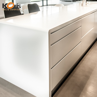 Matériaux de surface solide de qualité supérieure pour comptoirs de réception, éviers de salle de bain, comptoirs de cuisine et décoration intérieure