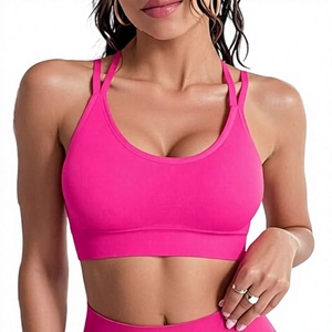 Wholesale Workout Sets for Women 2 Piece Seamless Halter Tank Top Scrunch <b>Butt</b> <b>Lifting</b> High Waist <b>Legging</b> Gym Sets Active Wear - Product Image 1