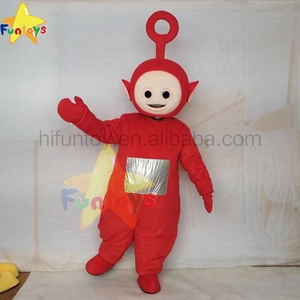 Funtoys Cute the Red the <span class=keywords><strong>Teletubbies</strong></span> <span class=keywords><strong>Mascot</strong></span> Costume Fancy Dress Mascotte Cosplay para adultos - Product Image 3