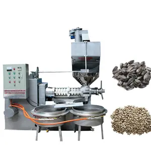 auto 6yl-120 oil press machine oil mill mustard seed sunflower seed screw oil presser