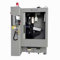 Affûteuse de lames de scie TCT XL600C 4 axes CNC pour angles avant et supérieur, support de lame électrique, contrôle servo absolu