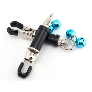 [การเปรียบเทียบราคาทั่วประเทศ] WILDTOY Paradise SM Sex Toys Double Bell Crab Nipple Clips - มีสีให้เลือก - Product Image 1