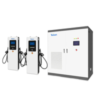 Pengisi Daya DC Cepat Tipe Split Teison Commercial 240kW 320kW 400kW 480kW untuk SPBU dan Pengisian Kendaraan Armada