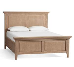 Base de Cama Doble Queen Size de Alta Calidad con Cabecera Tapizada y Plataforma de Madera - Product Image 4