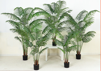 Ventes d'usine, palmier artificiel de 120 cm, plante artificielle décorative, arbre artificiel d'intérieur, arbre artificiel en PE décoratif