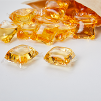 Lessive liquide écologique Jieshi en dosettes de 12g, perles de lessive jetables, parfum cerise et miel, 50%-80% de réduction
